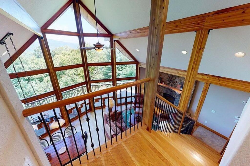 --Mountain Chalet Getaway With Breathtaking View Next To Tail Of Dragon-- Robbinsville Exteriör bild