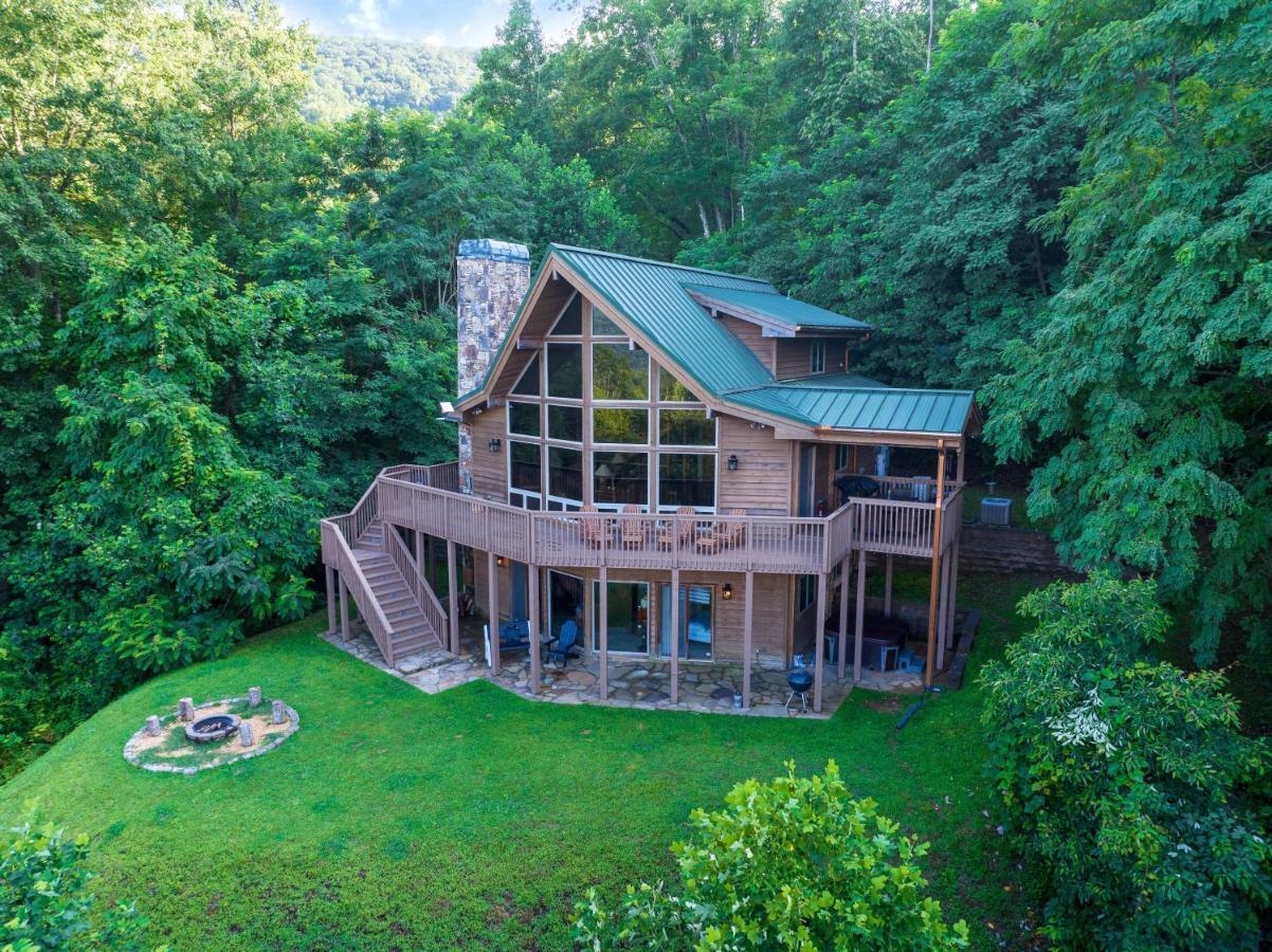 --Mountain Chalet Getaway With Breathtaking View Next To Tail Of Dragon-- Robbinsville Exteriör bild