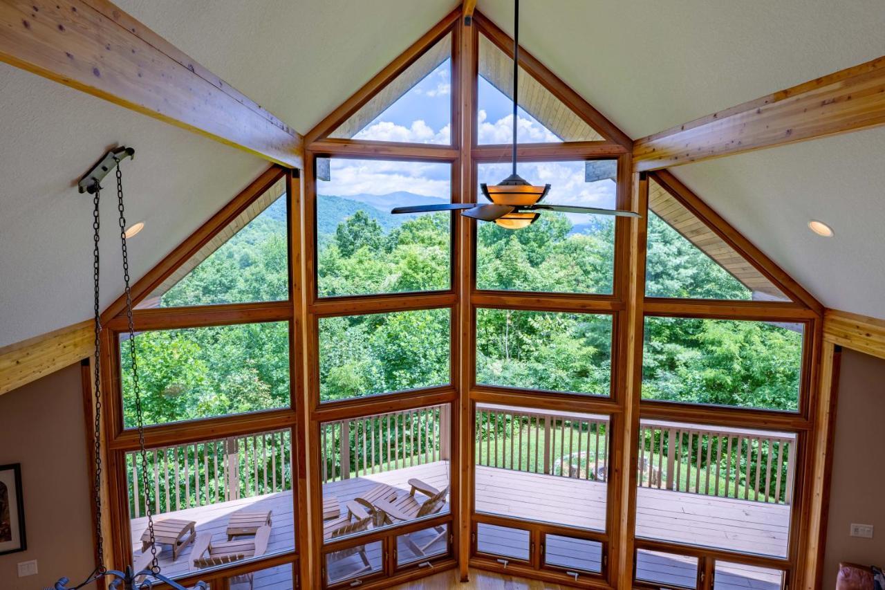 --Mountain Chalet Getaway With Breathtaking View Next To Tail Of Dragon-- Robbinsville Exteriör bild